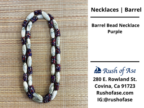 Necklaces | Barrel Bead Necklace