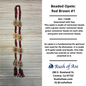 Opele Ifa | Beaded Opele | Brass Opele [FREE SHIPPING USA]