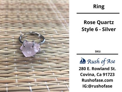 Rings | Raw Stone Adjustable Ring