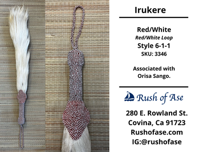 Irukere Big | Horsetail-fly-whisk | cow tail -fly-whisk  | Sheep Wool fly-whisk  [FREE SHIPPING USA]