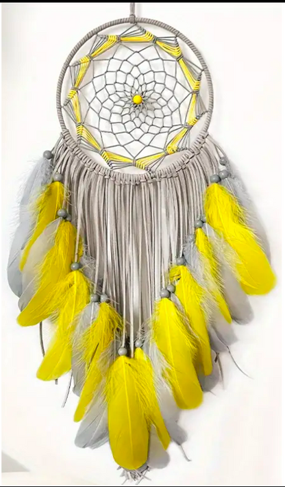 Dreamcatcher Feather and Beads