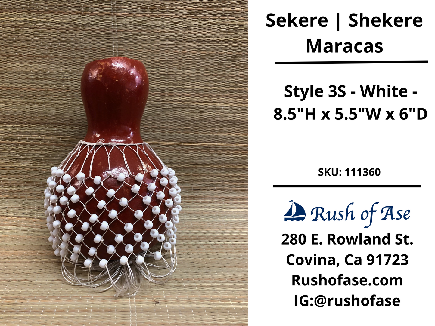 Sekere | Shekere Maracas |  African Maracas