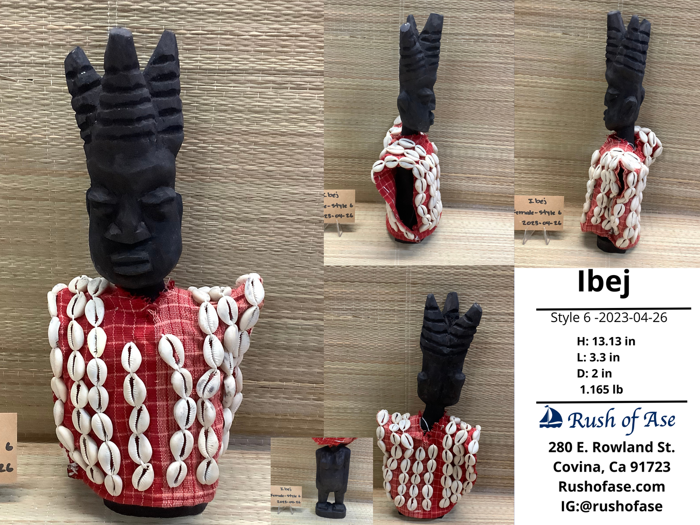 Orisa Statues | Ere Ibeji | Ibeji | Ibejí | Ibeyí | Jimaguas | Orisa Twins [FREE SHIPPING USA]