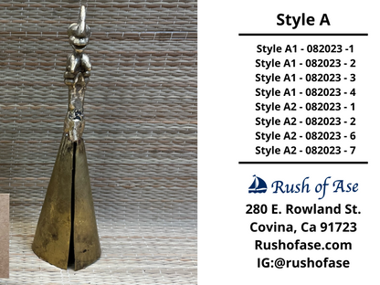 Bells | Brass Bells | Osun Brass Bell | Aja Osun [FREE SHIPPING USA]