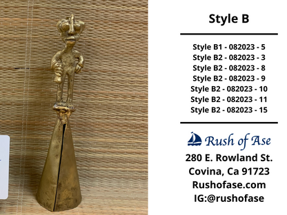 Bells | Brass Bells | Osun Brass Bell | Aja Osun [FREE SHIPPING USA]
