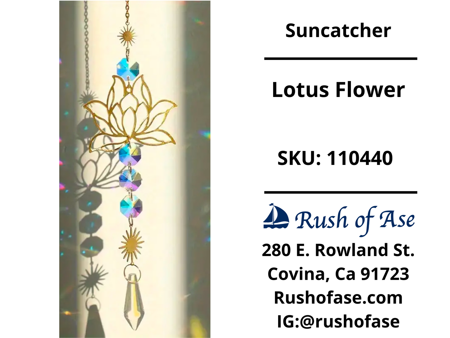 Suncatcher | Lotus Flower