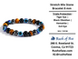 Stone Bracelet 8mm | Triple Protection Stone Bracelet