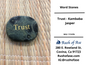 Stones | Word Stones