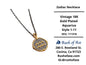Necklace | Zodiac Necklaces | Vintage 18K Gold