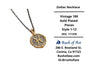 Necklace | Zodiac Necklaces | Vintage 18K Gold
