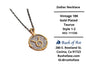 Necklace | Zodiac Necklaces | Vintage 18K Gold