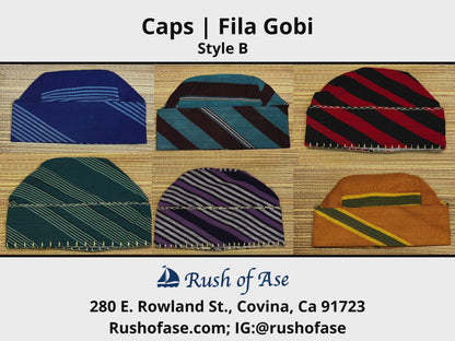 Caps | Fila Gobi | Yoruba Caps Style B