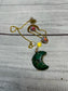 Stones | Charm Suncatcher with Stone Crescent Moon