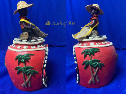 Orisa Statues | Esu Resin Statues | Esu House | Esu Ile - 13"  [FREE SHIPPING USA]