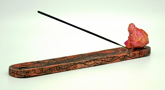 Incense Burner | Colored Crystal Incense Burner