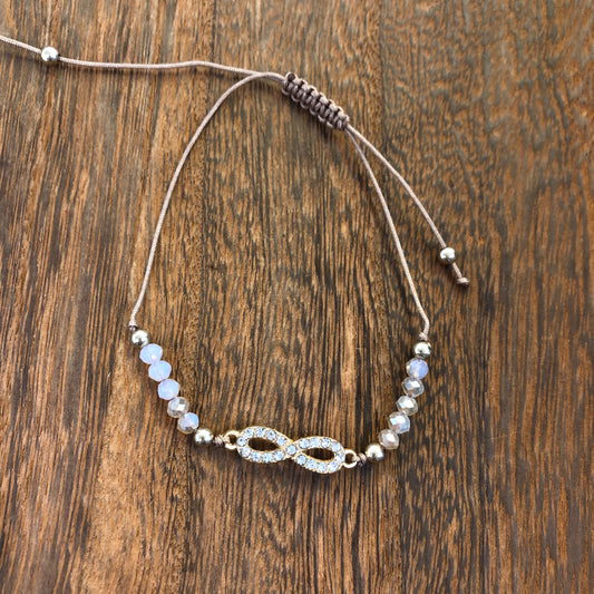 Bracelets |  Adjustable Hexagon Beaded Bracelet