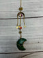 Stones | Charm Suncatcher with Stone Crescent Moon