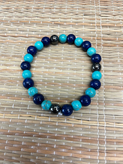 Stone Bracelet 8mm | Stretch Mix Stone Bracelet
