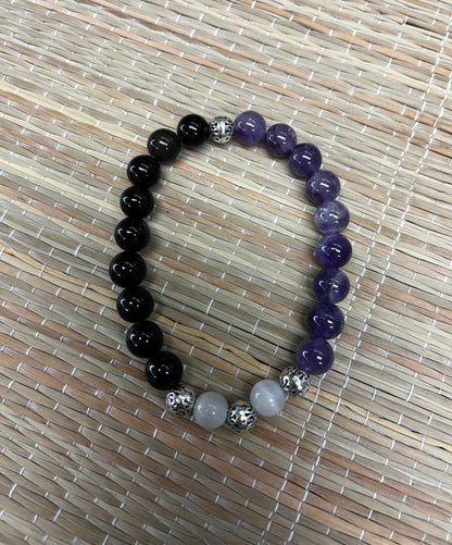 Stone Bracelet 8mm | Stretch Mix Stone Bracelet