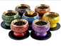 Incense Burner | 7 Chakra Brass Screen Burner - 2.5Dx2H