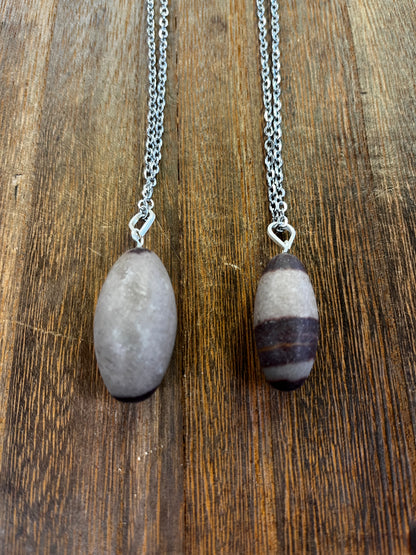 Stone Necklaces | Lingam Stone Pendant