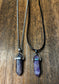 Stone Necklaces | Amethyst Hexagonal Pendant