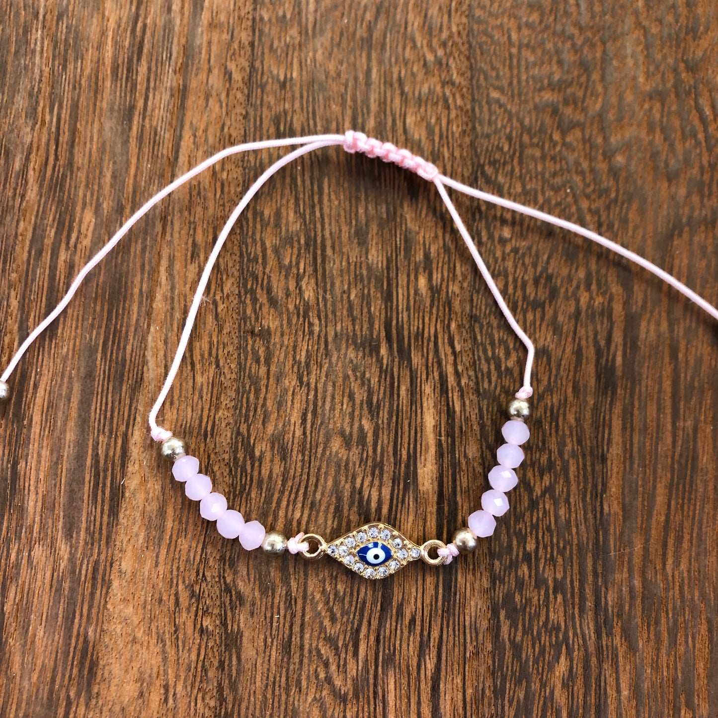 Bracelets |  Adjustable Hexagon Beaded Bracelet