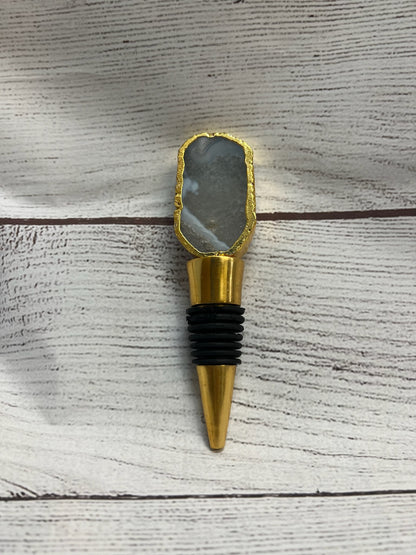 Stones | Agate Wine Stopper