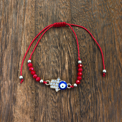 Bracelets |  Adjustable Hexagon Beaded Bracelet