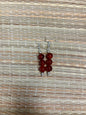 Earrings | Stone Earrings | 3 Stone Earrings | 8 mm