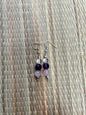 Earrings | Stone Earrings | 3 Stone Earrings | 8 mm