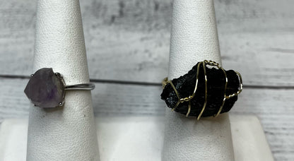 Rings | Raw Stone Adjustable Ring