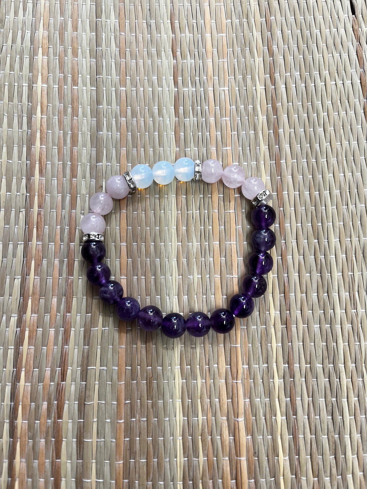 Stone Bracelet 8mm | Stretch Mix Stone Bracelet