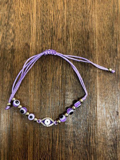 Bracelets |  Evil Eye Adjustable Bracelets
