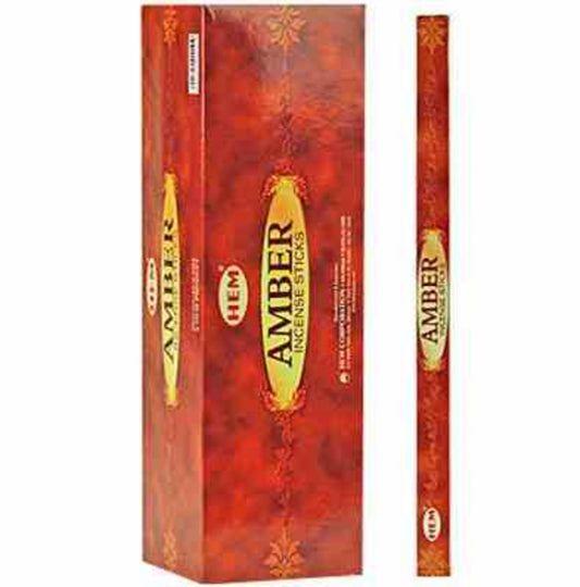 Incense Sticks | Amber HEM Square Incense Sticks