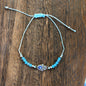 Bracelets |  Adjustable Hexagon Beaded Bracelet