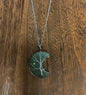 Stone Necklaces | Tree Of Life Wire Wrapped Crescent Moon Crystal Necklace