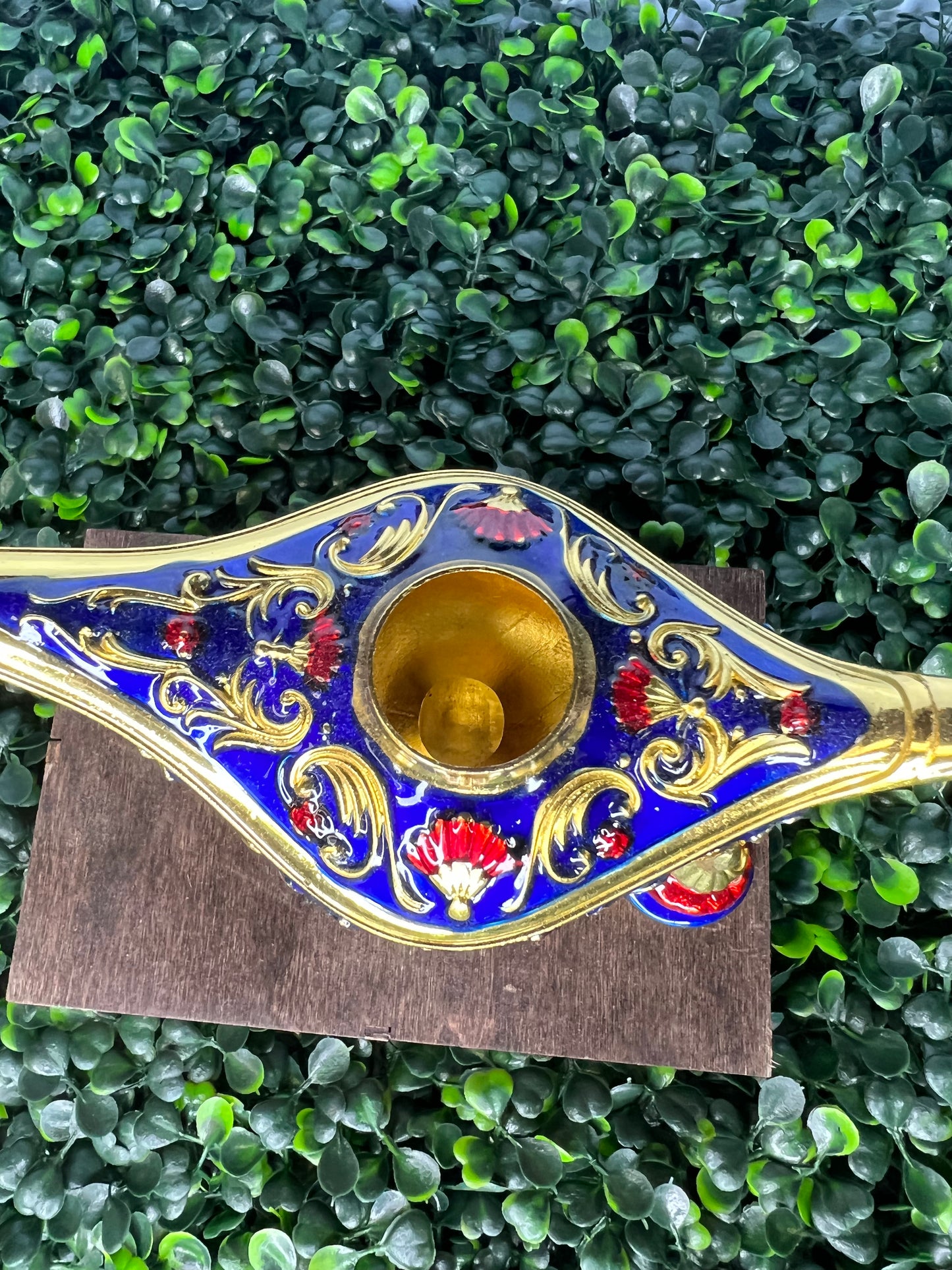 Genie Lamp Cloisonne Trinket Box