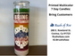 Candles | 7 Day Candles |  Printed Multi-color 7 Day Candle [FREE SHIPPING USA]