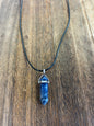Stone Necklaces | Sodalite Hexagonal Pendant