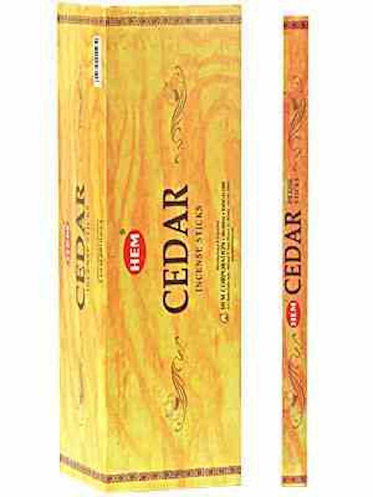 Incense Sticks | Cedar HEM Square Incense Sticks