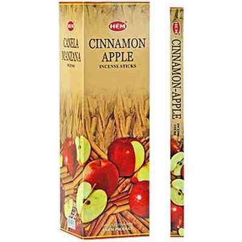 Incense Sticks | Cinnamon-Apple HEM Square Incense Sticks 8pk