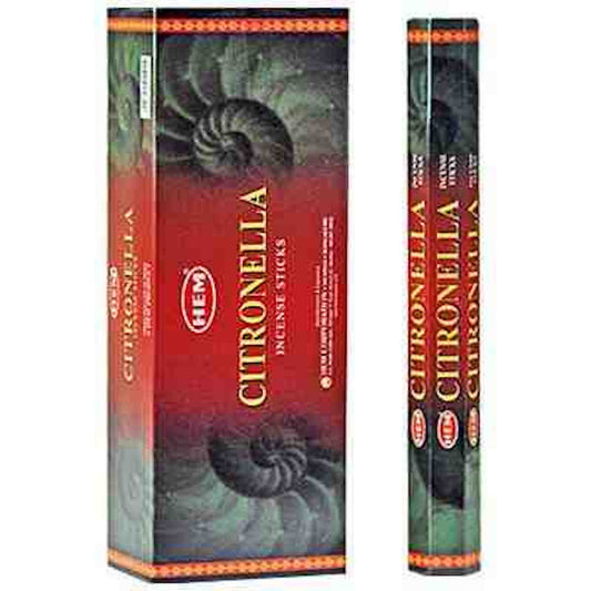 Incense Sticks | Citronella HEM Hexagon Incense Sticks