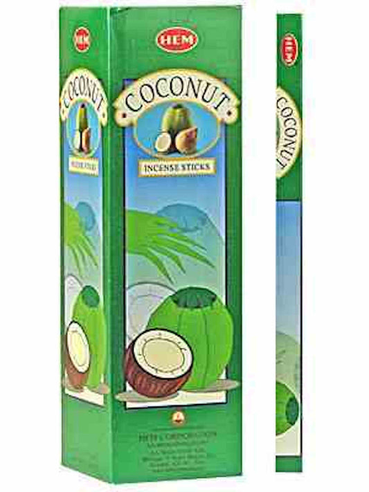 Incense Sticks | Coconut HEM Square Incense Sticks