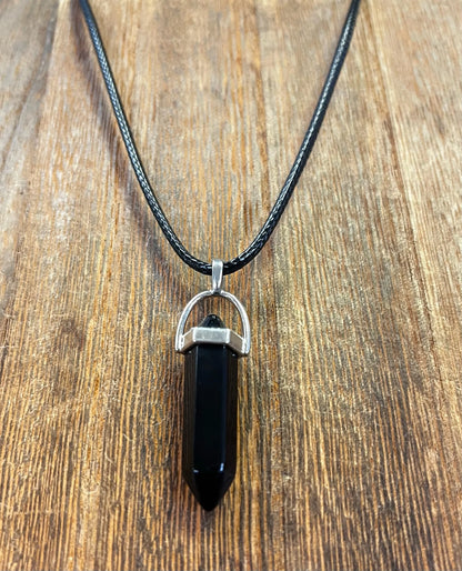 Stone Necklaces | Blue Sky Quartz Hexagonal Pendant