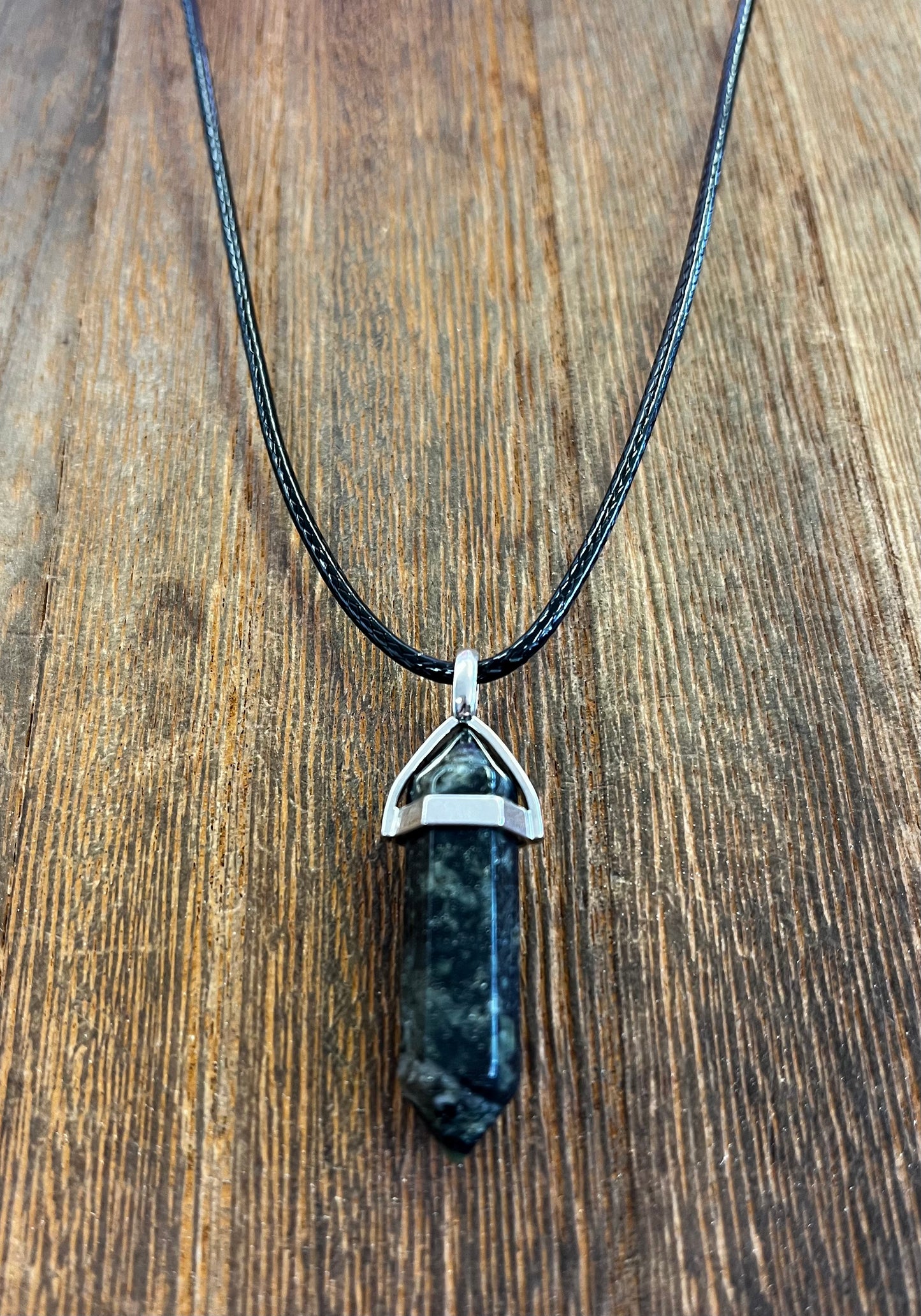 Stone Necklaces | Kambaba Jasper Hexagonal Pendant