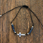 Bracelets |  Adjustable Hexagon Beaded Bracelet