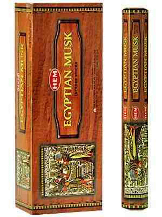 Incense Sticks | Egyptian Musk HEM Hexagon Incense Sticks