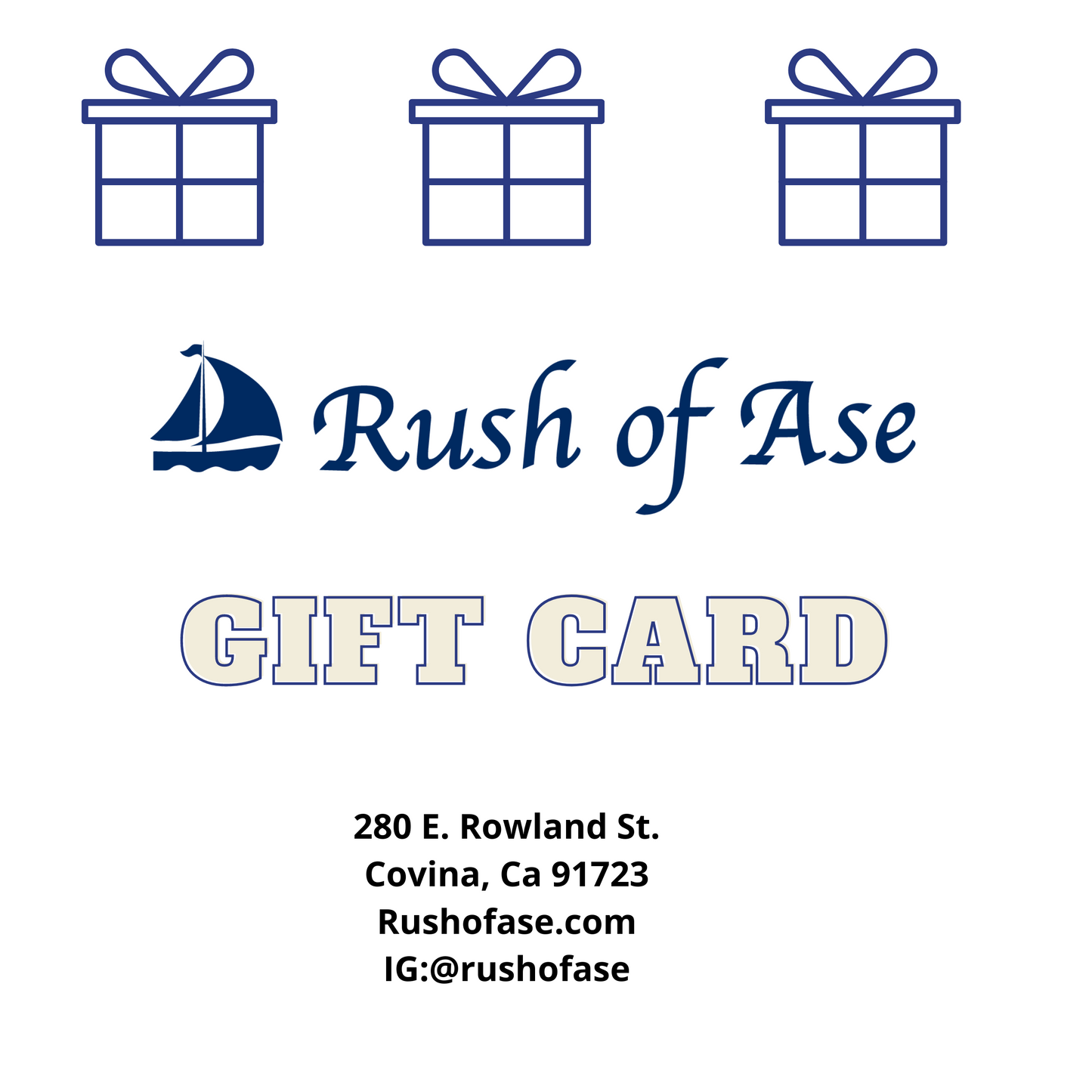 Rush of Ase Gift Card