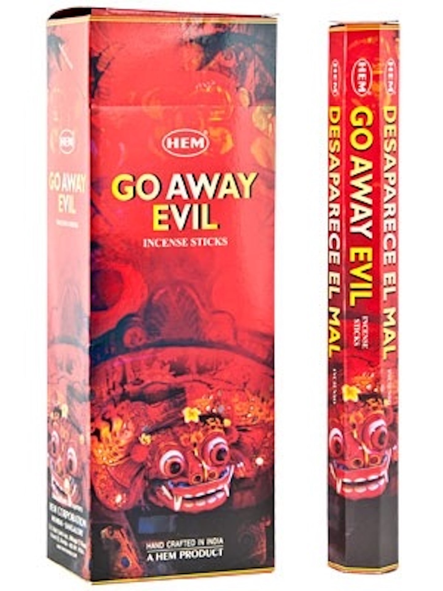 Incense Sticks | Go Away Evil HEM Hexagon Incense Sticks